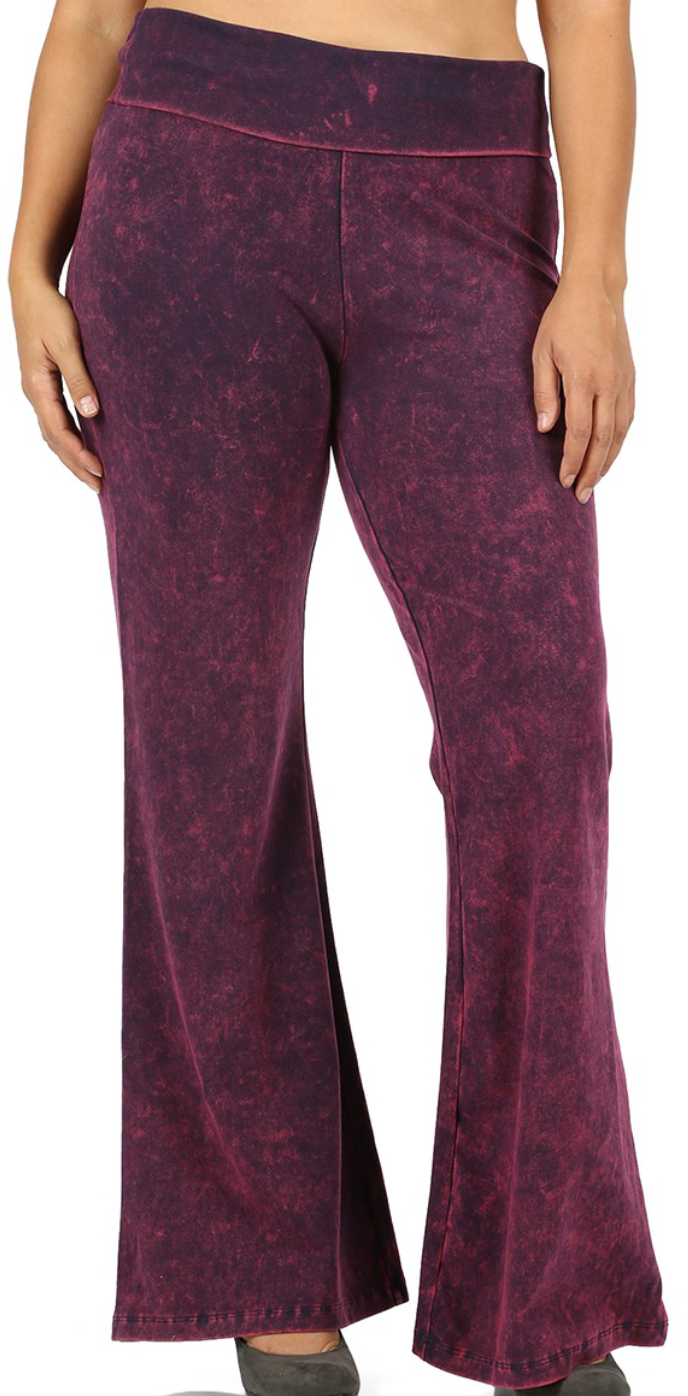 Acid Wash Purple Yoga Pant – Resilient Rose Boutique