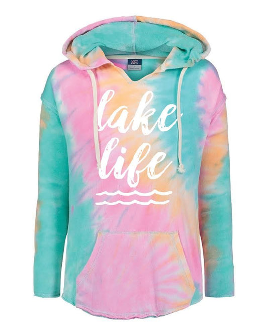 Lake Life Sorbet Hoodie 2X only (in stock)