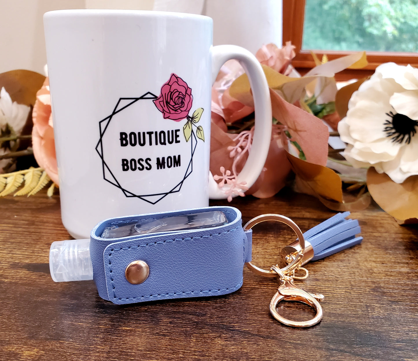 Hand-sanitizer Office Boss Keychains