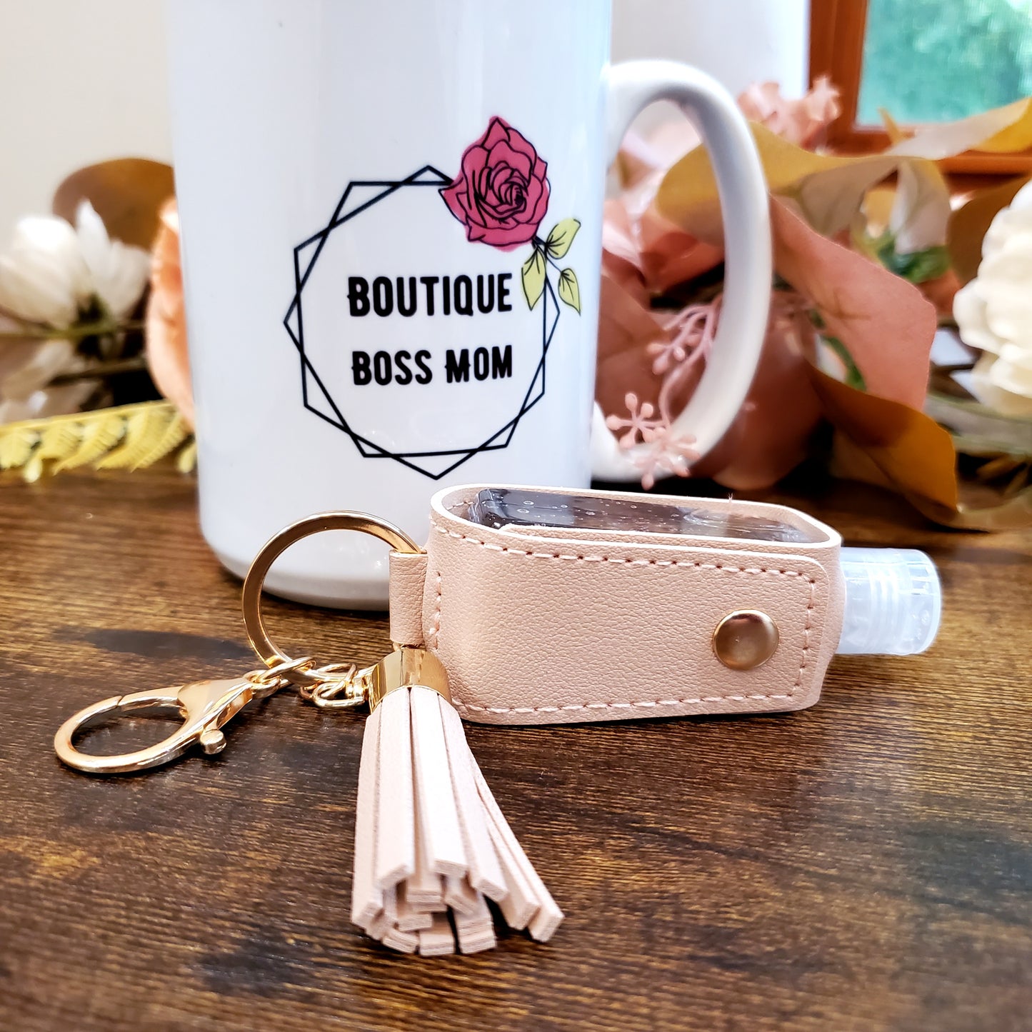 Hand-sanitizer Office Boss Keychains