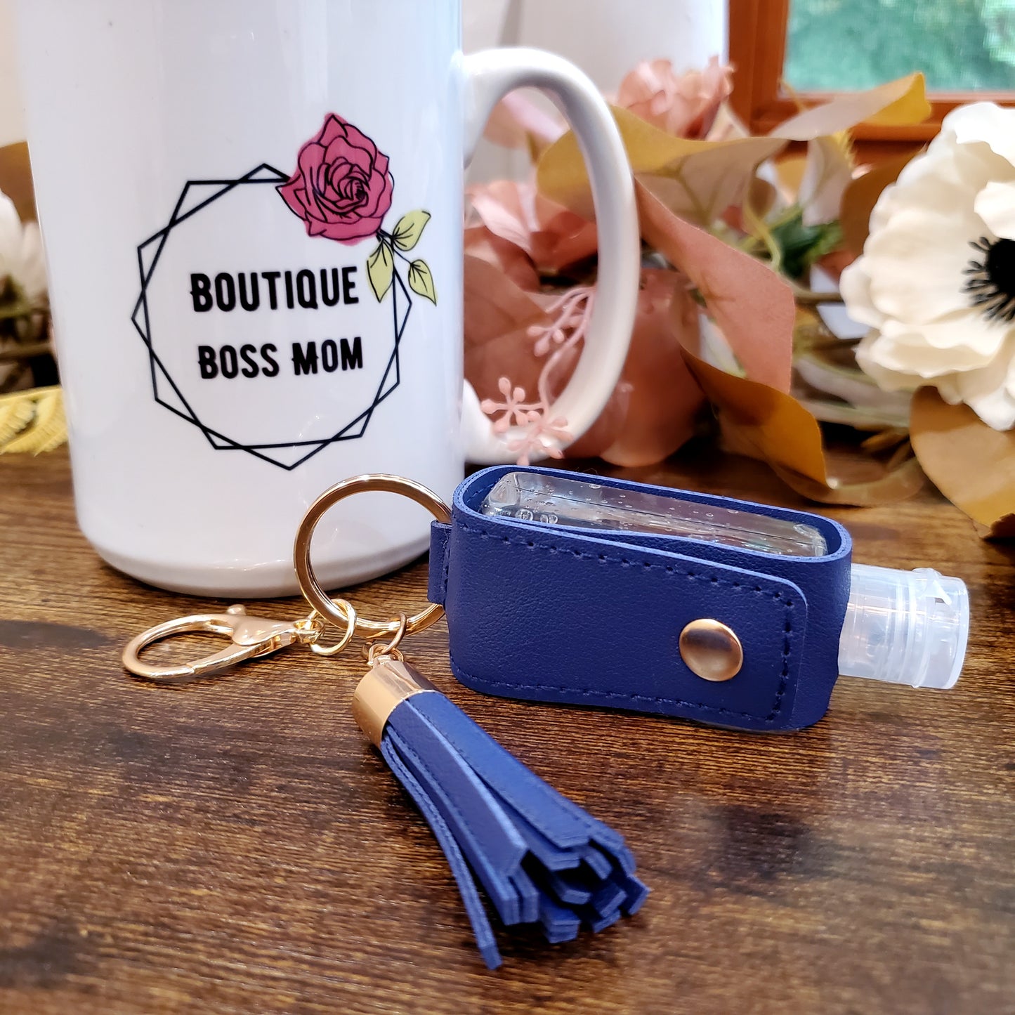 Hand-sanitizer Office Boss Keychains