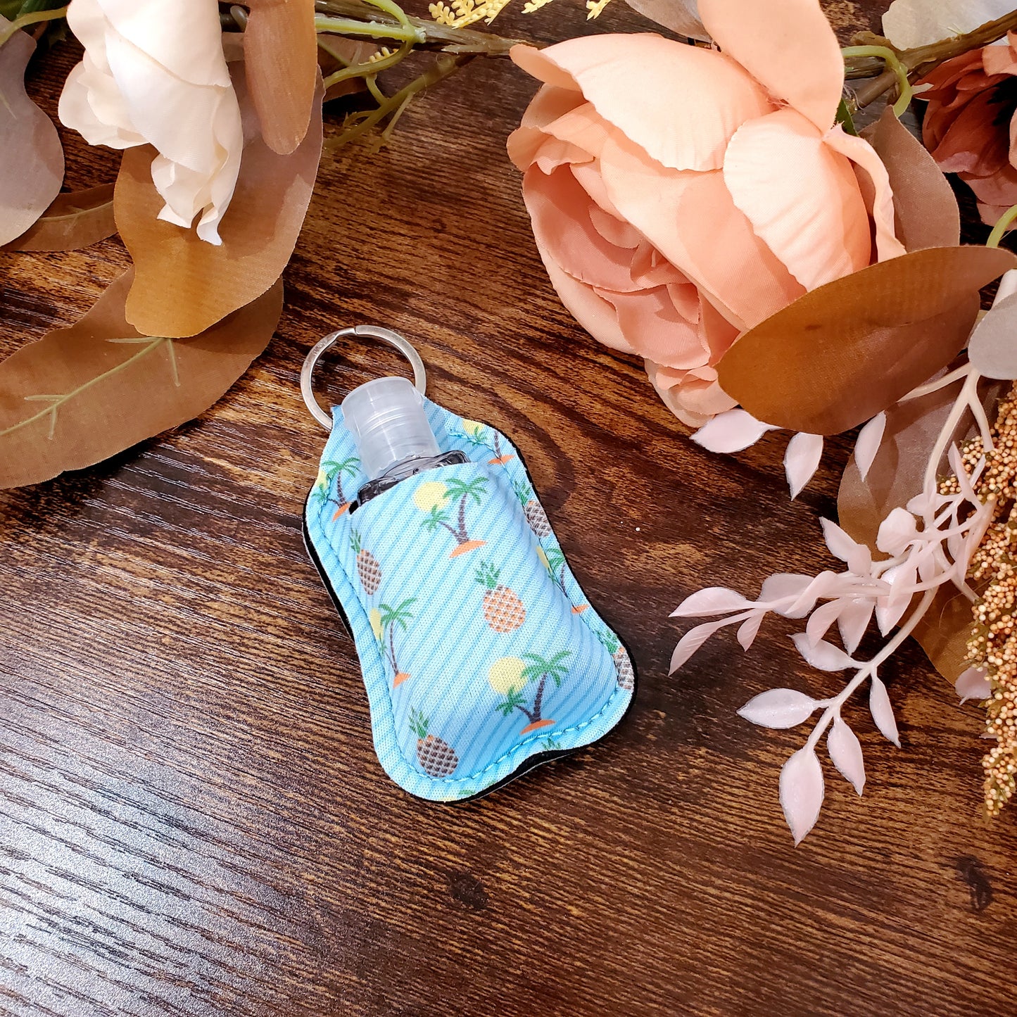 Hand-sanitizer Keychains Neoprene