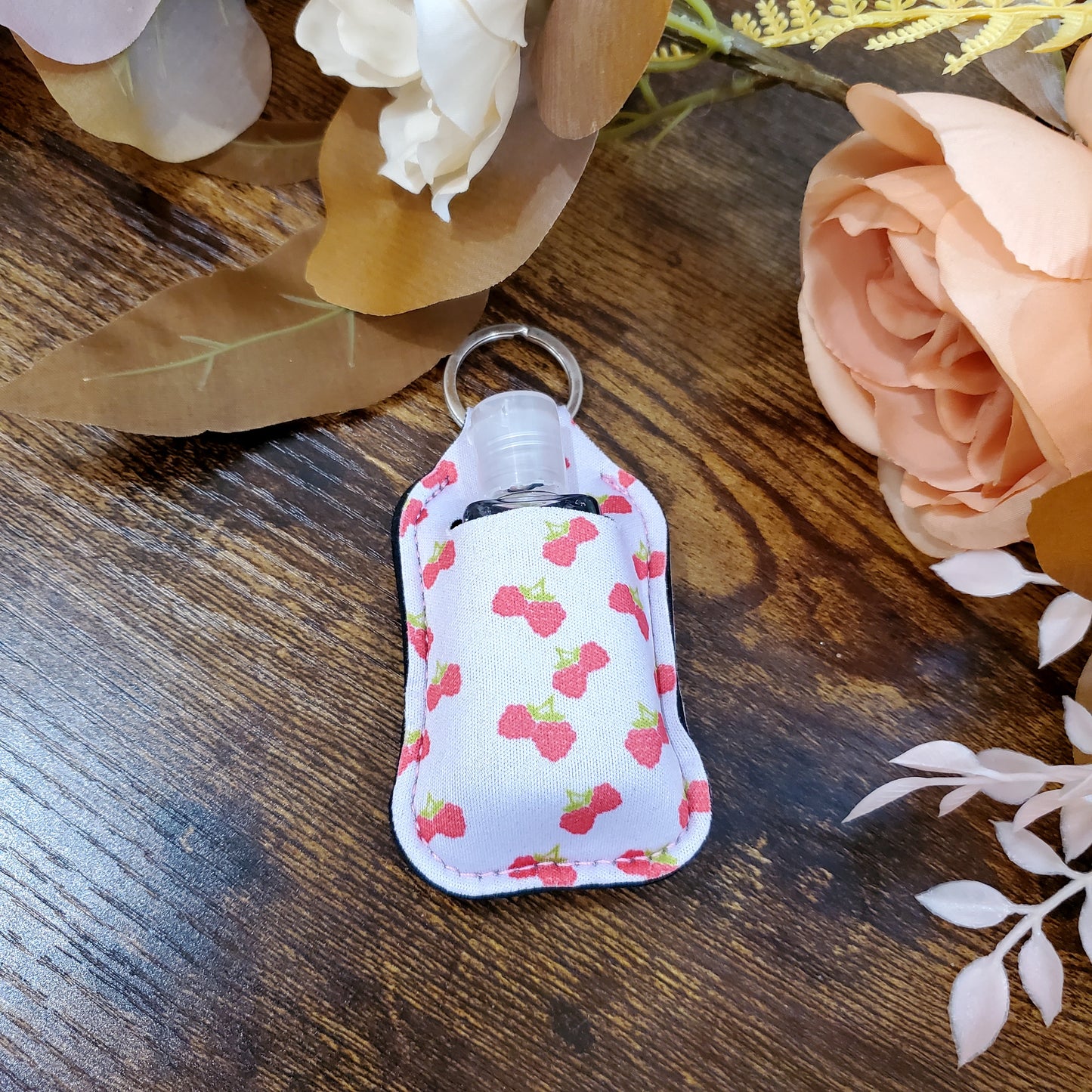 Hand-sanitizer Keychains Neoprene