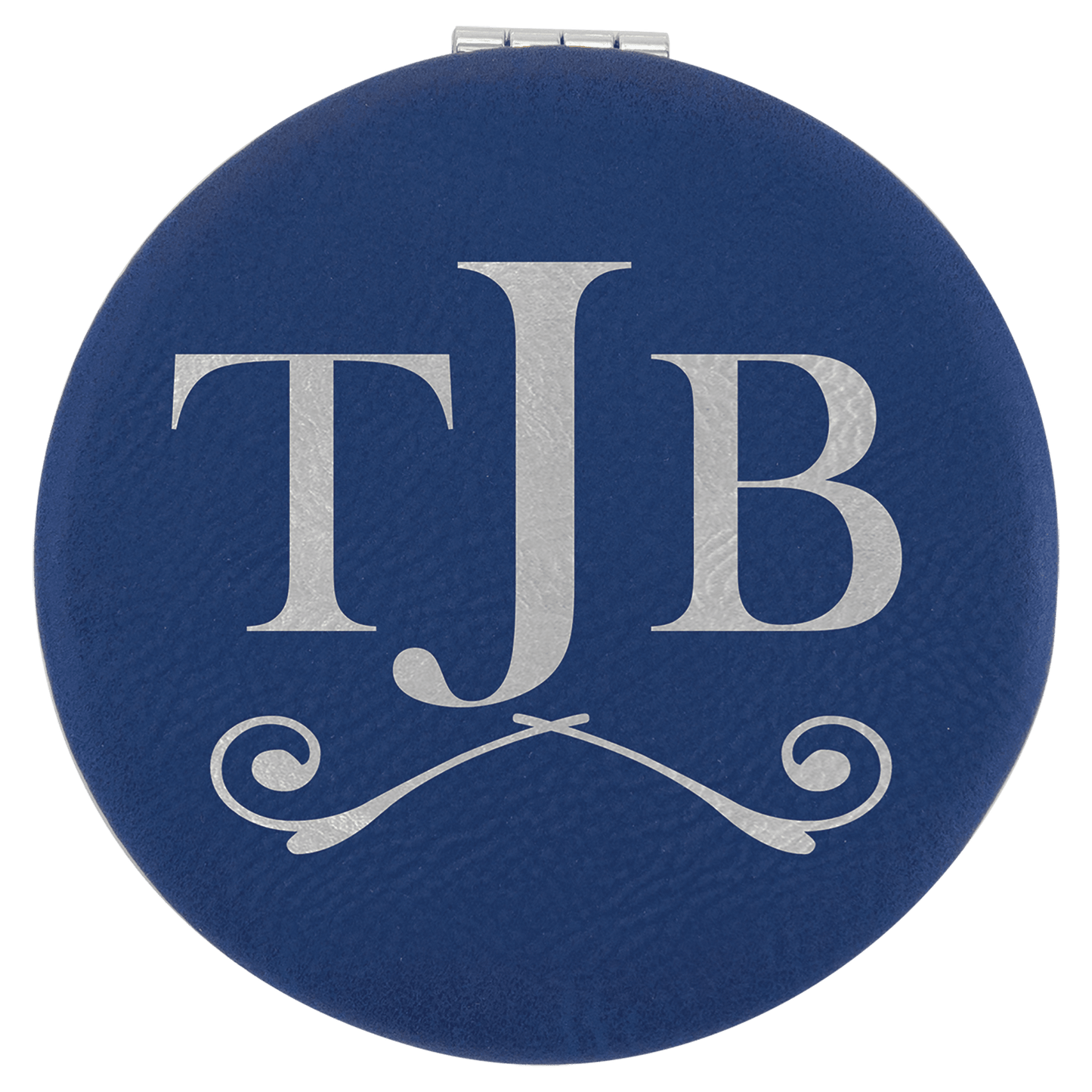 Personalized Leatherette Compact Mirrors