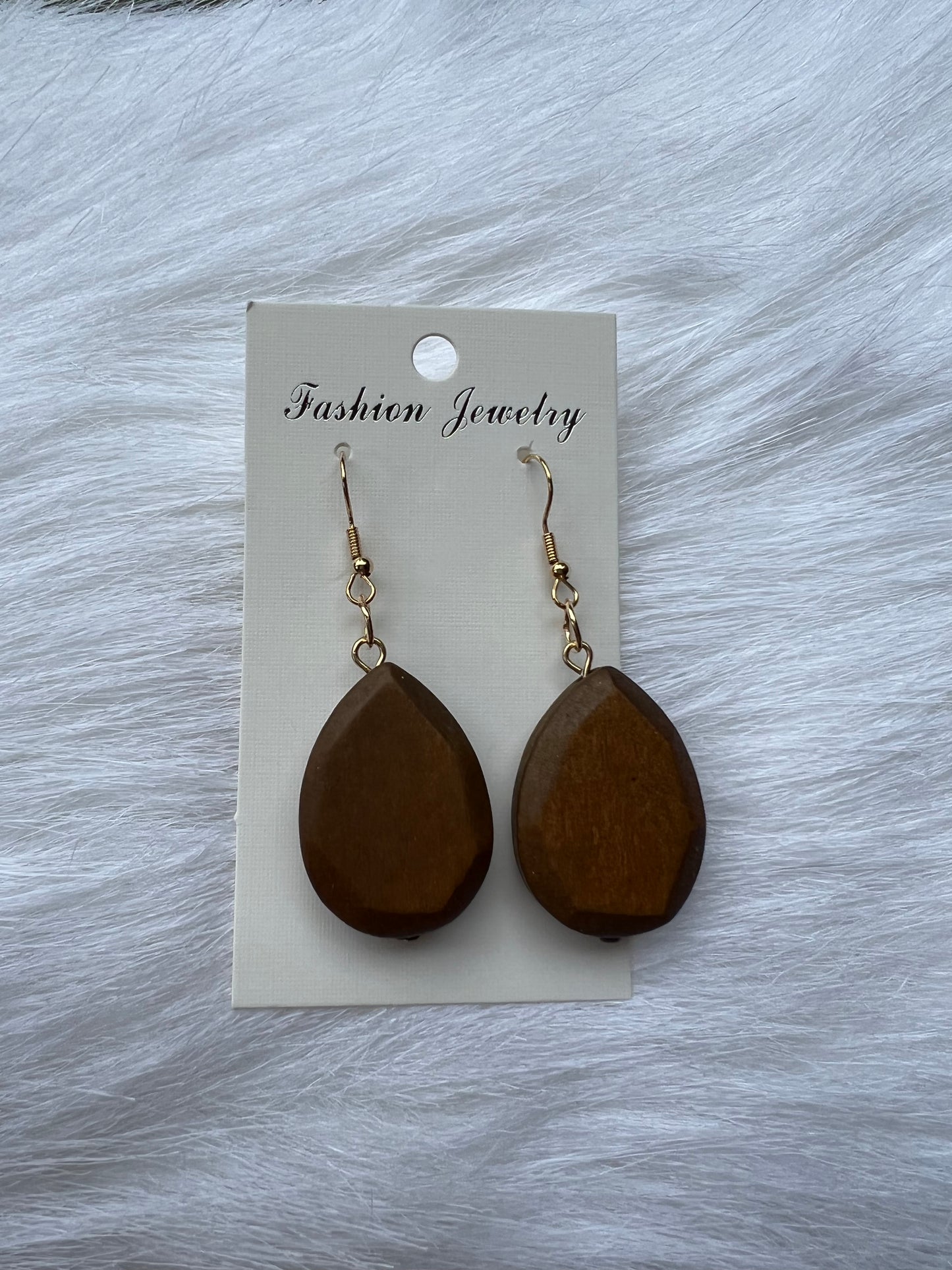 Wood Earrings