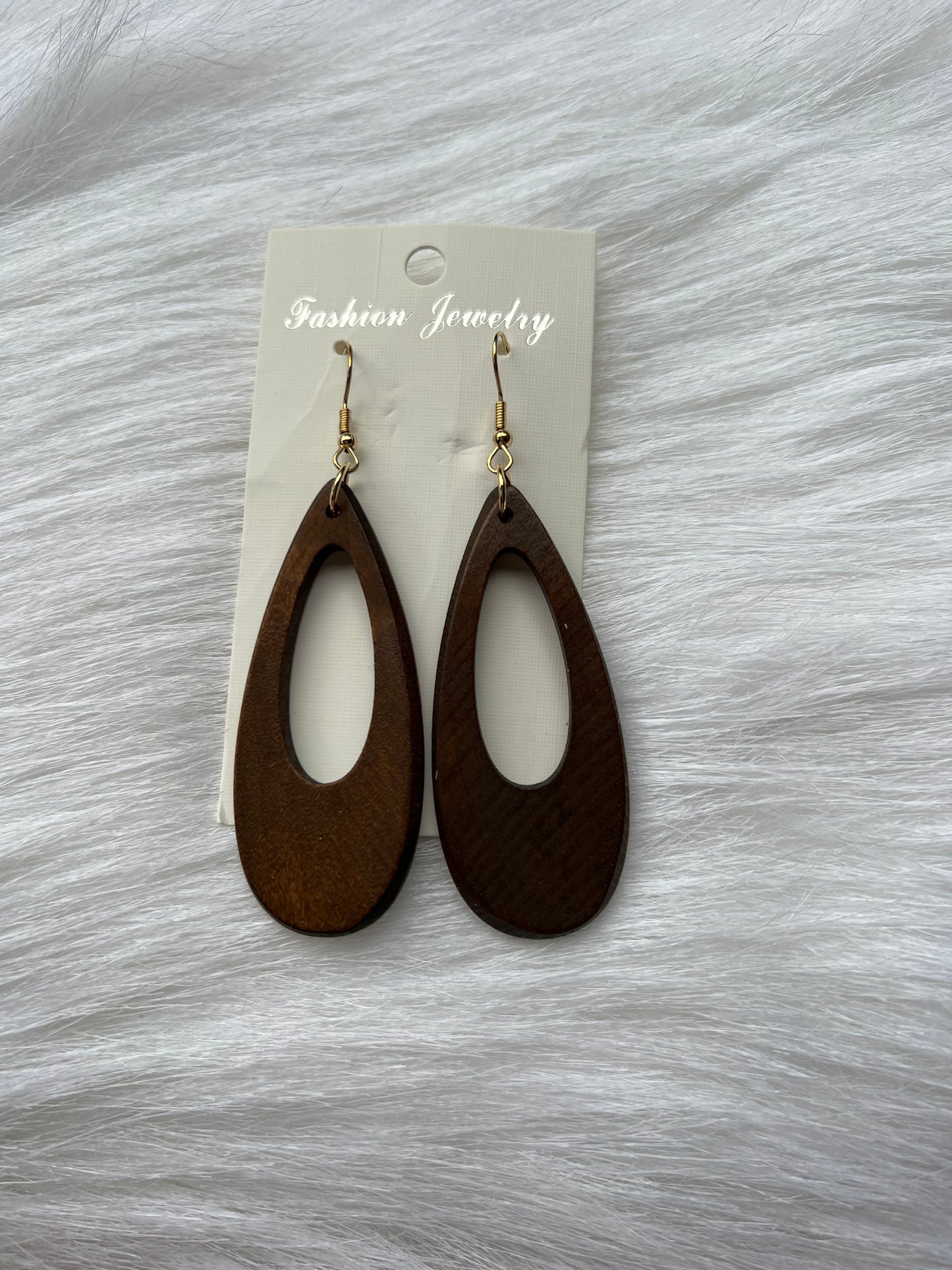 Wood Earrings