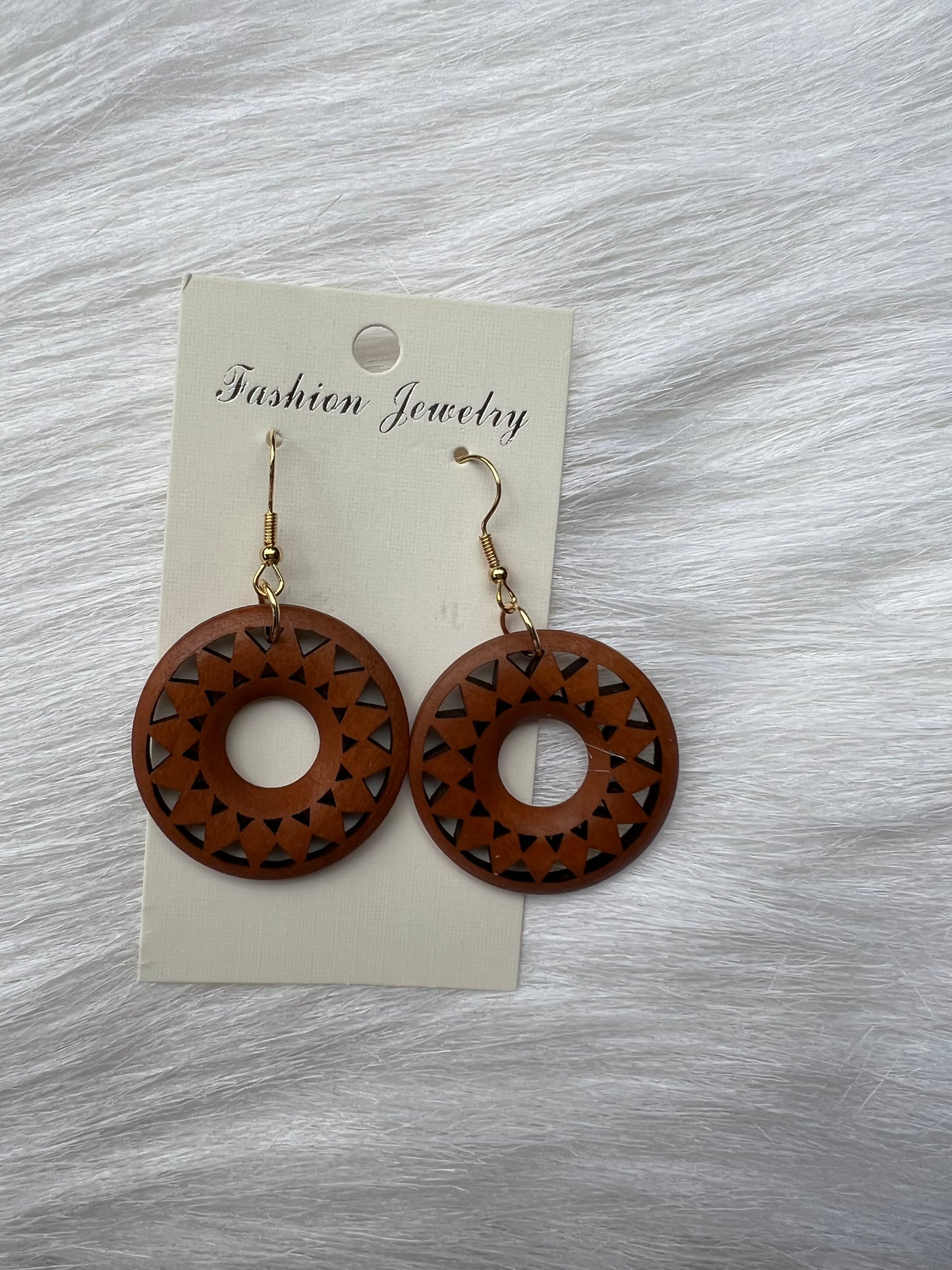 Wood Earrings