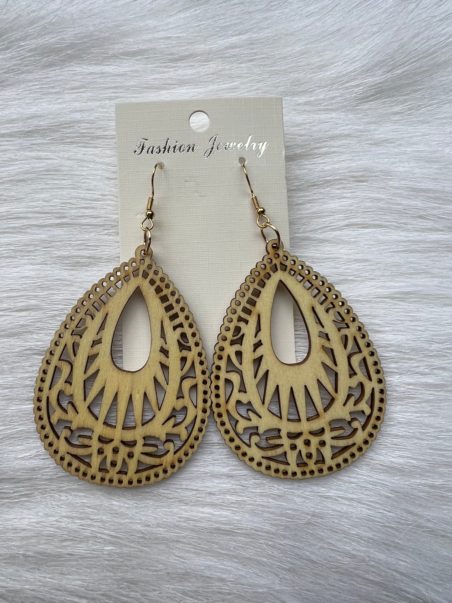 Wood Earrings