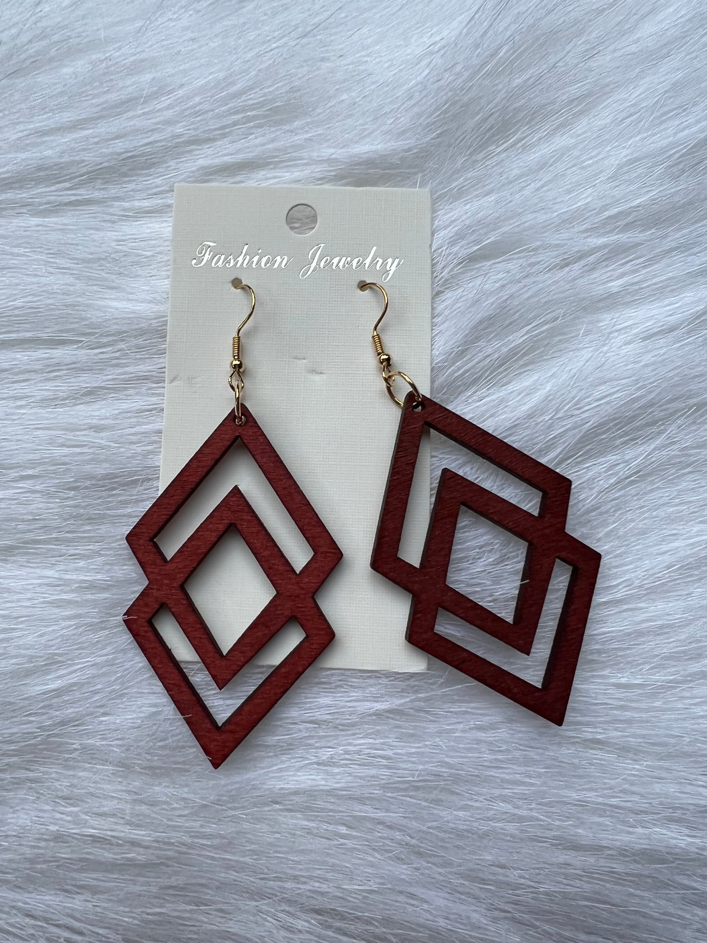 Wood Earrings