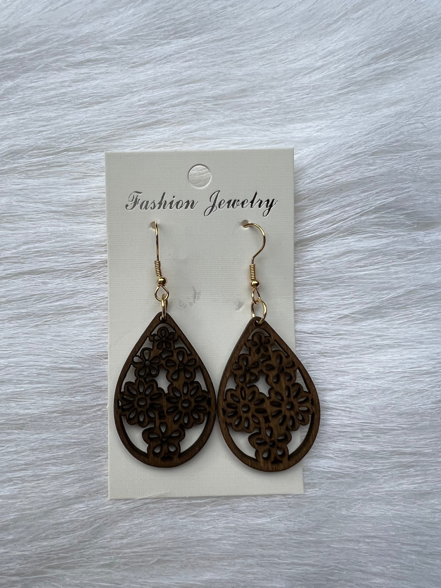 Wood Earrings