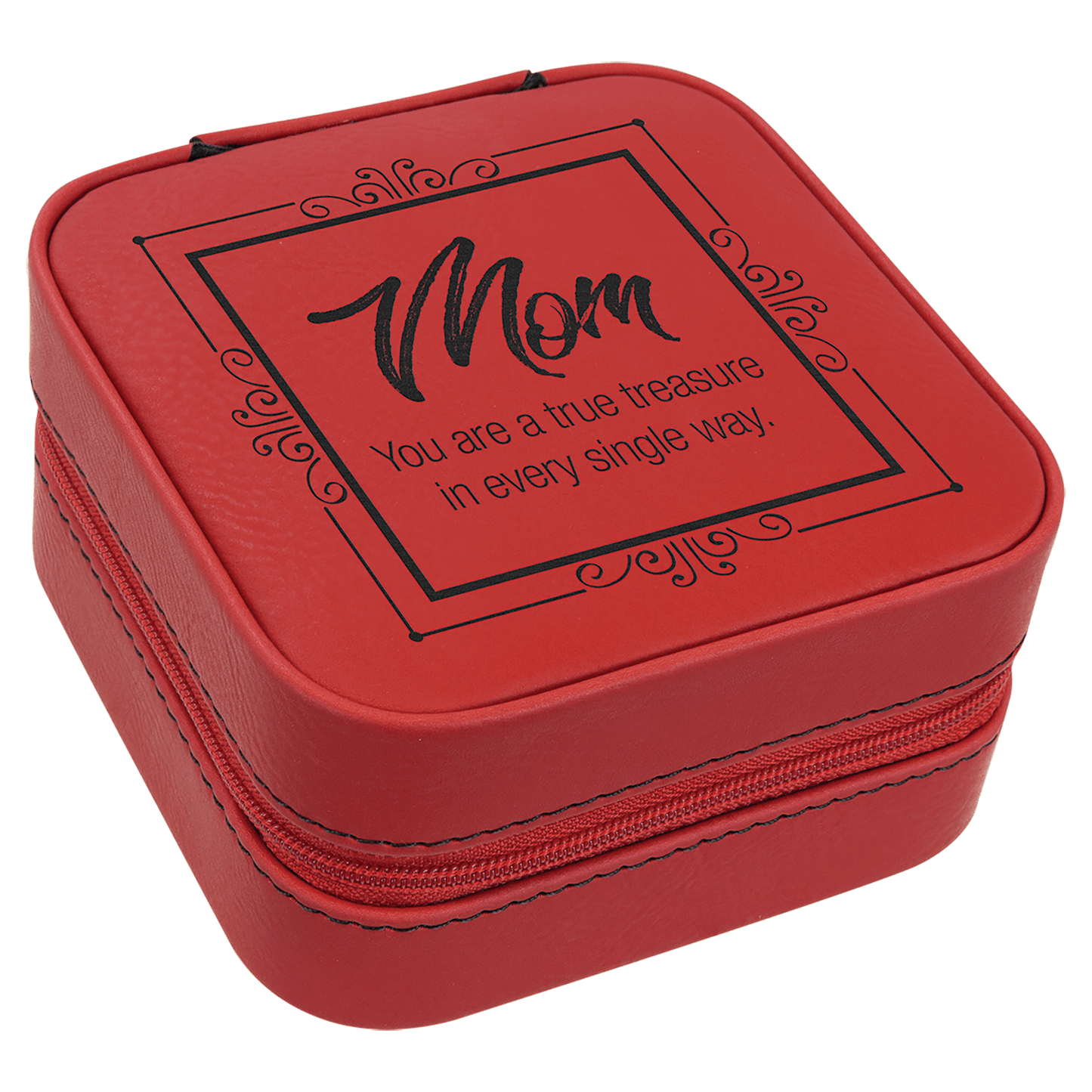 Personalized Leatherette Jewelry Boxes