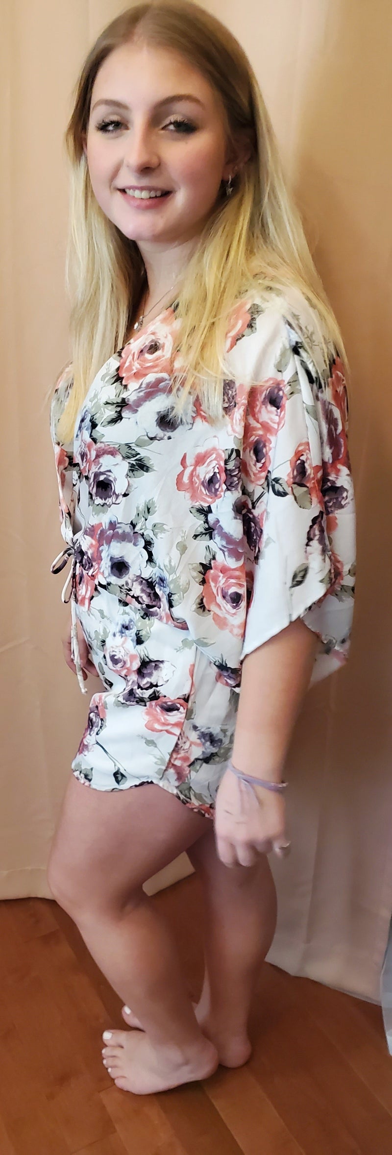 Romping Roses Romper