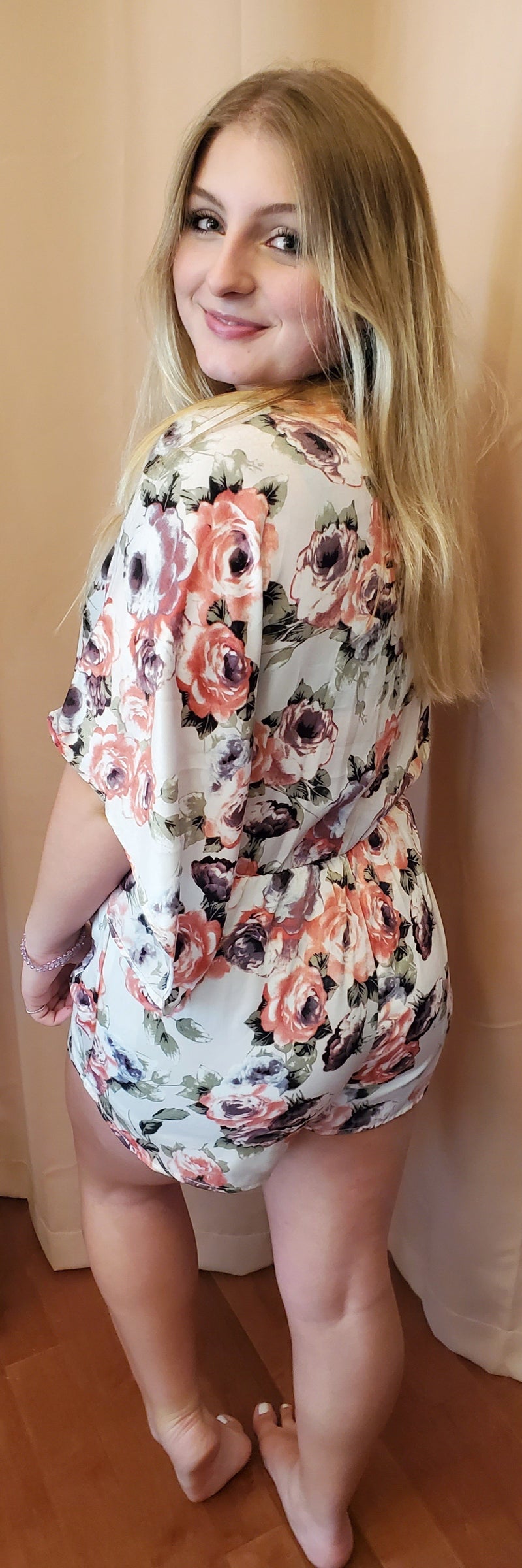 Romping Roses Romper