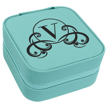 Personalized Leatherette Jewelry Boxes